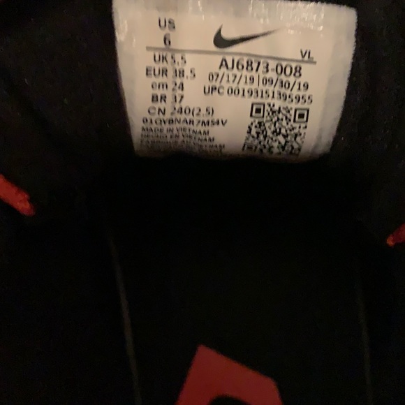 Nike Alpha Elite 2 Pro Baseball Cleat Orange/Black - Picture 12 of 12